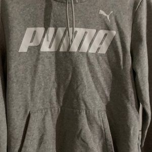 Grey Puma hoodie
